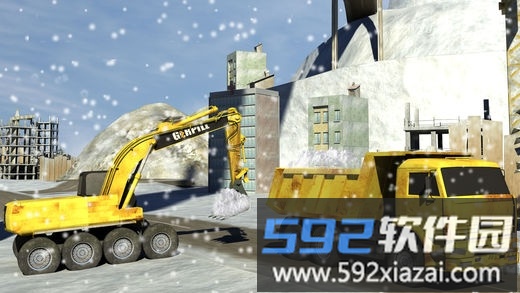 雪犁车驾驶3d手机版截图1