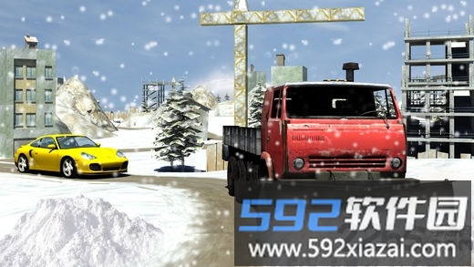 雪犁车驾驶3d手机版截图2