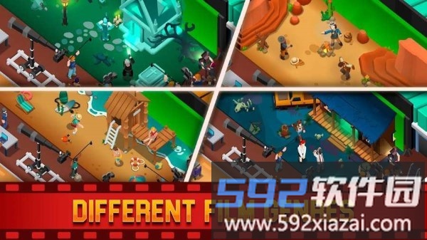 放置电影制片人大亨游戏(Idle Film Maker Tycoon)截图2