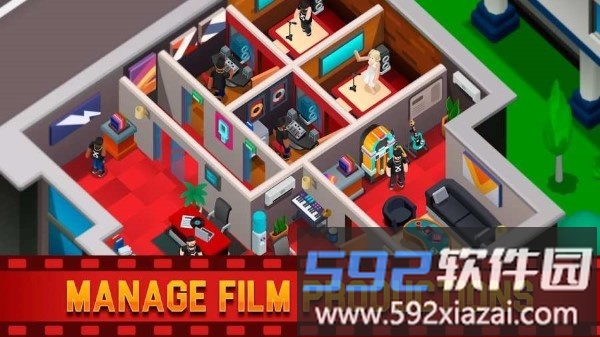 放置电影制片人大亨游戏(Idle Film Maker Tycoon)截图4