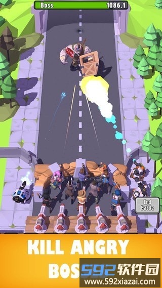 僵尸冲刺城市防御手机版(zombies)截图3