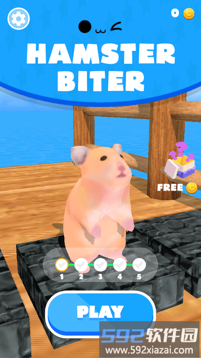 仓鼠吃叶子比赛小游戏(hamster biter)截图4