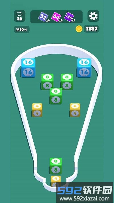 2048进阶版游戏截图3