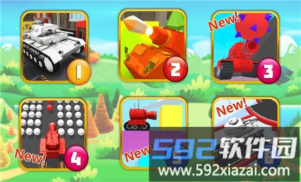 动画拼图坦克手机版截图2