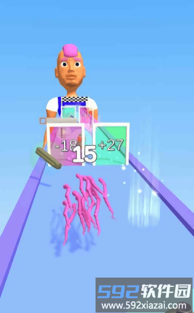 植发跑步游戏(hair transplant run)截图2