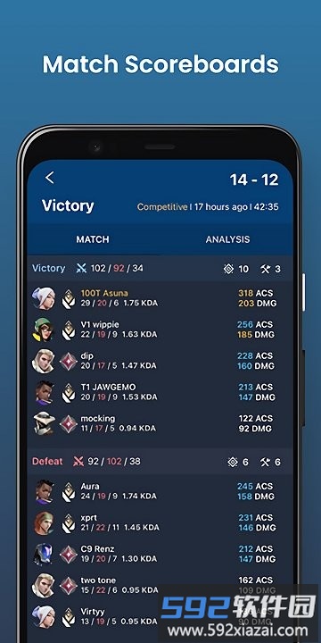 瓦罗兰特战绩查询app安卓系统(valking gg)截图4