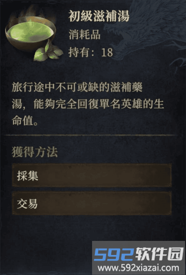 商人交易界面