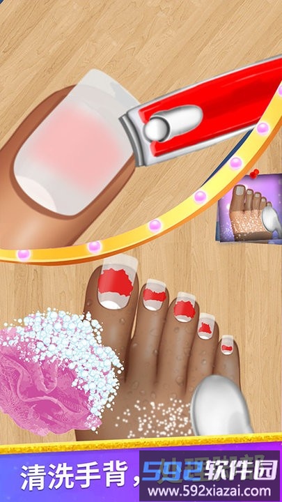 沙拉公主爱美甲手游截图2