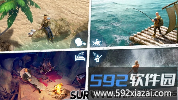 迷失深蓝僵尸岛中文版截图1