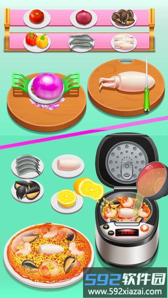 西班牙美食之家庭做饭手游截图3