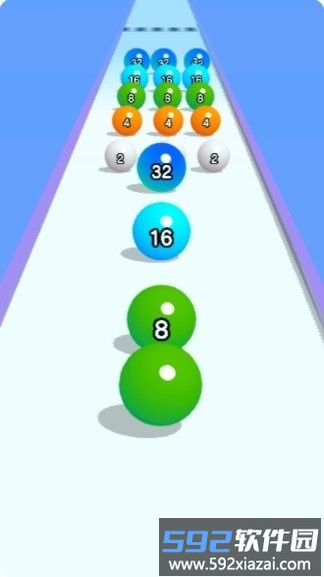 球球快跑2048手机版截图2