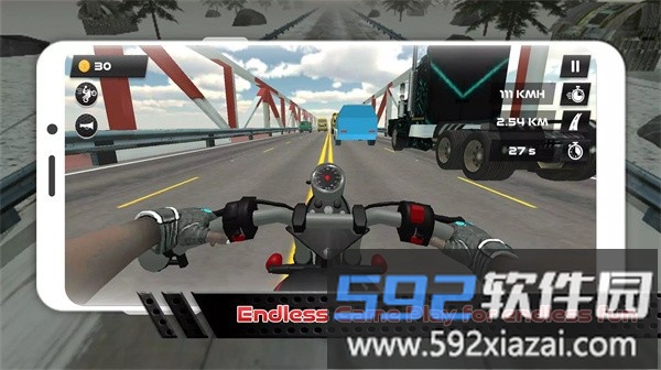 公路摩托漂移最新版(moto biker)截图3