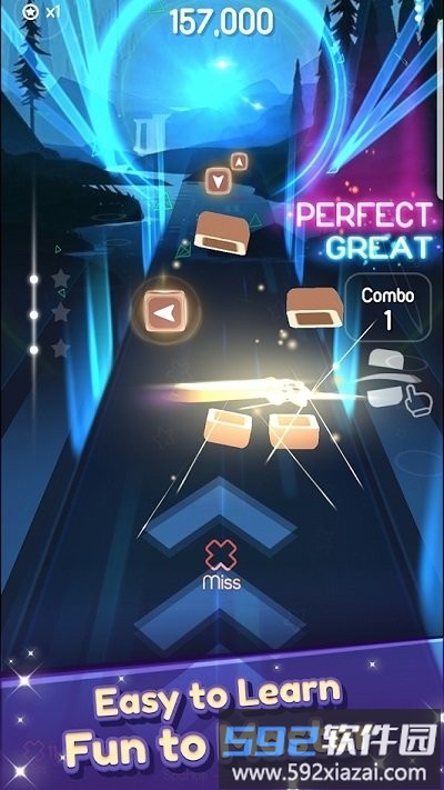 节奏刀刃游戏(dancing blade)截图2