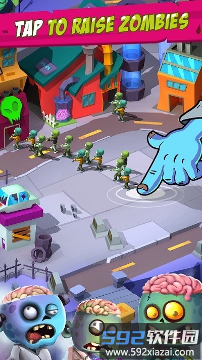闲置僵尸军团游戏(zombies inc)截图2
