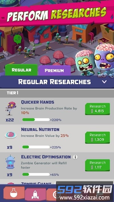 闲置僵尸军团游戏(zombies inc)截图3