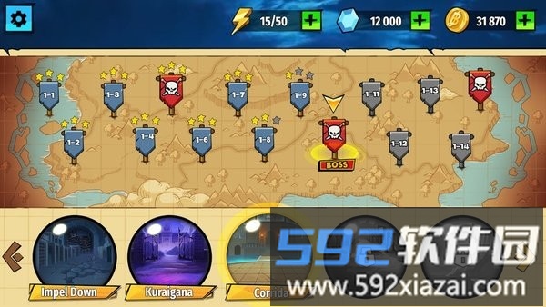 火柴人海盗战斗手机版(stickman pirate)截图2