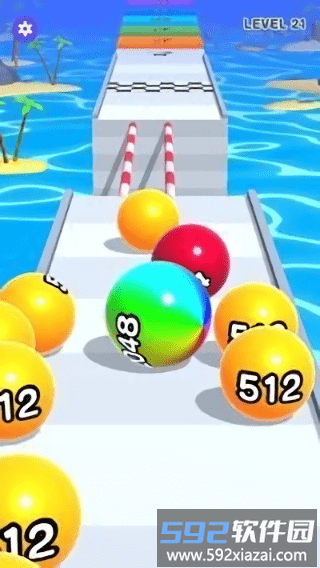 2048惊奇球官方版(2048 amaze balls)截图1