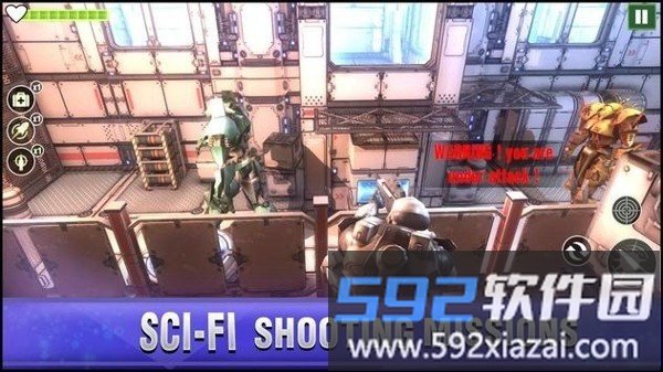 重要机器人罢工游戏(critical robot strike)截图3