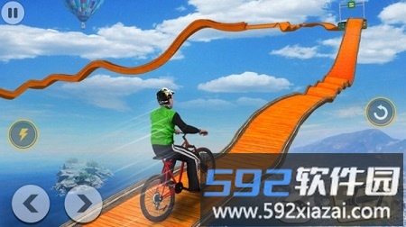 疯狂特技骑手游戏截图2