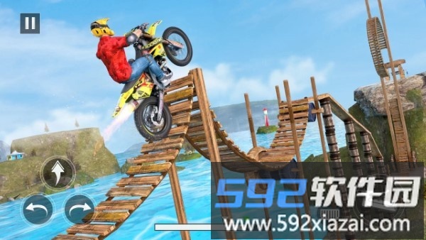 自行车特技3d游戏截图2