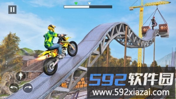 自行车特技3d游戏截图4