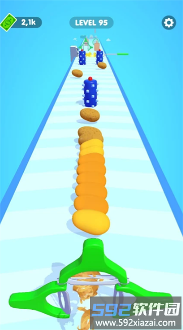土豆冲刺跑酷免广告版(Potato Rush)截图1