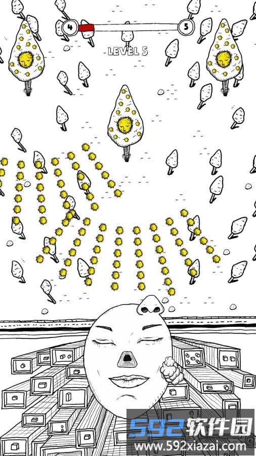 花粉天堂弹幕音乐游戏截图1
