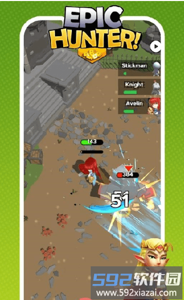 魔力之剑手机版(Epic Hunter)截图3