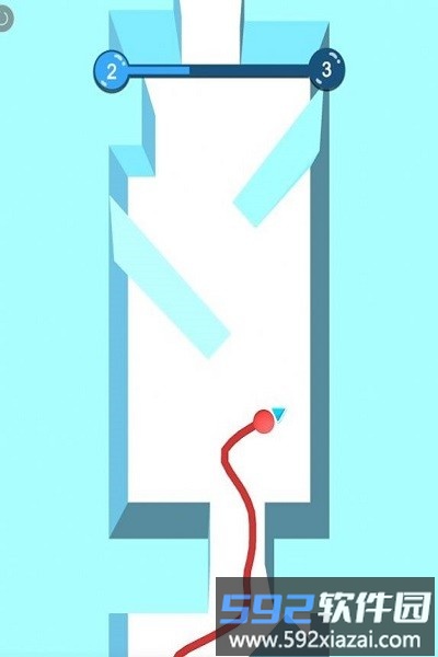 曲折前行游戏(snake drive)截图1