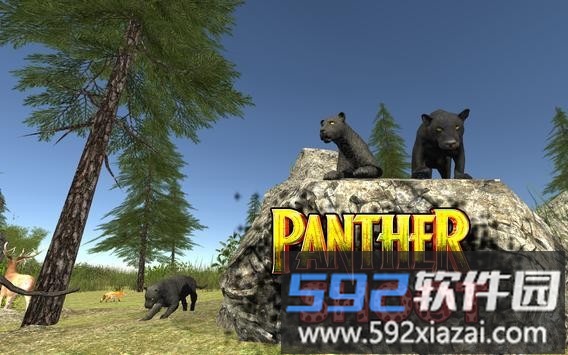 野豹猎人生存游戏(wild panther hunter survival)截图2