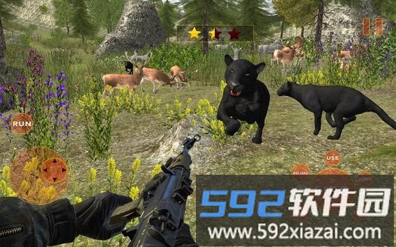 野豹猎人生存游戏(wild panther hunter survival)截图3