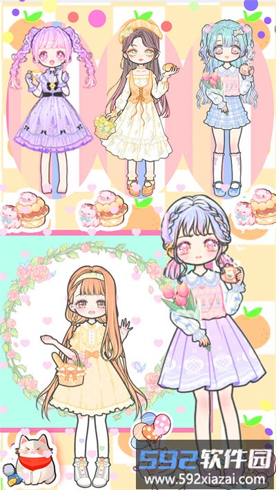 缤纷换装女孩手游官方版截图3