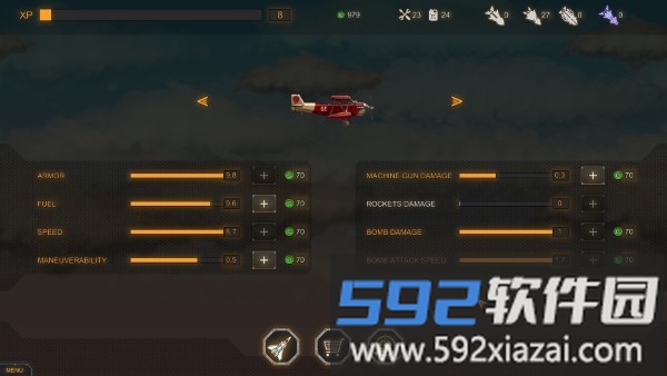 进化战机轰炸游戏截图1
