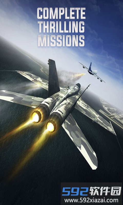 真实飞行模拟3d免费版(flinght pilot)截图2
