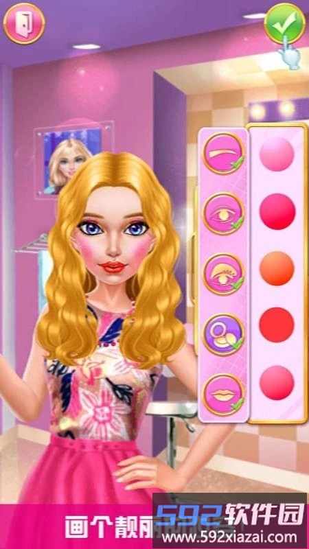 芭比公主换装美容游戏截图2