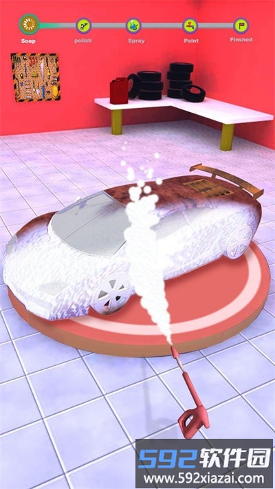 汽车经纪3d维修大亨游戏截图2