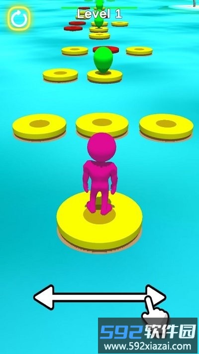 流行气球比赛游戏截图1