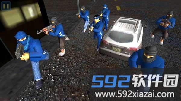 匪徒作战模拟器最新版本(Gang Battle Simulator)截图1