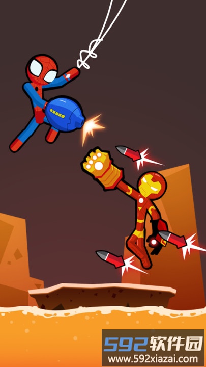 蜘蛛火柴人格斗3官方版截图1