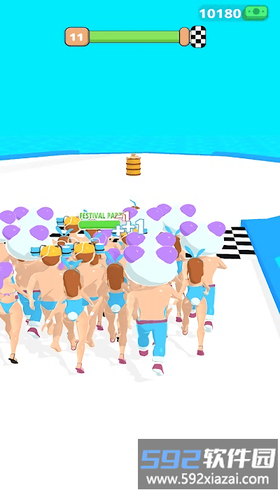 一起去派对小游戏(party run)截图4