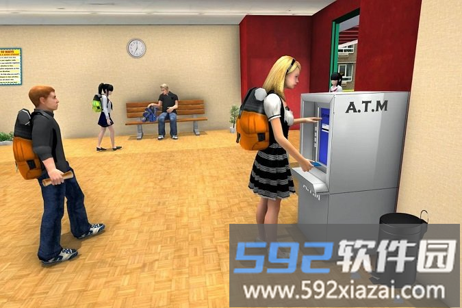 虚拟校园女生模拟器游戏截图1