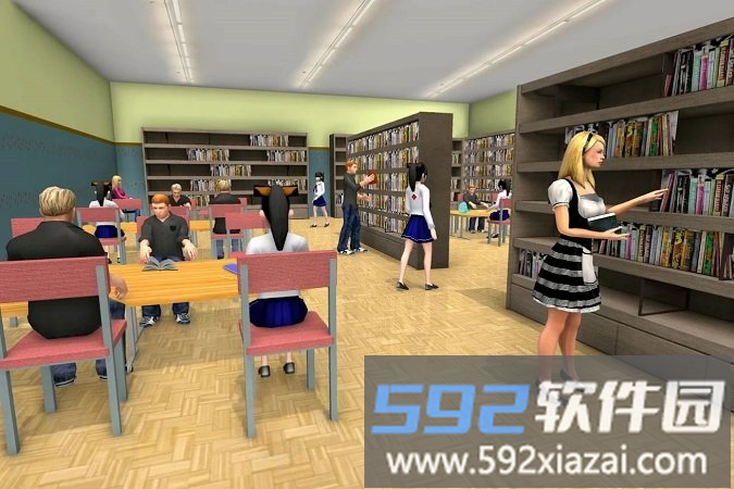 虚拟校园女生模拟器游戏截图2