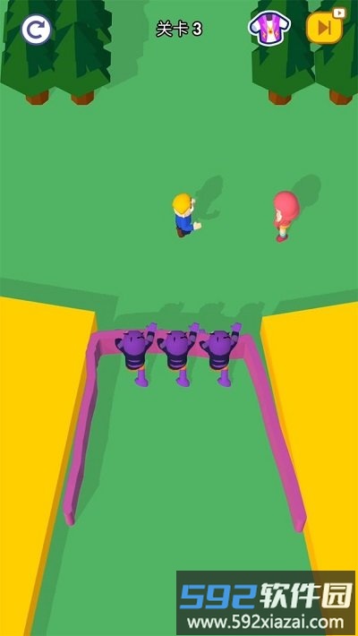 救救小情侣画线游戏截图1