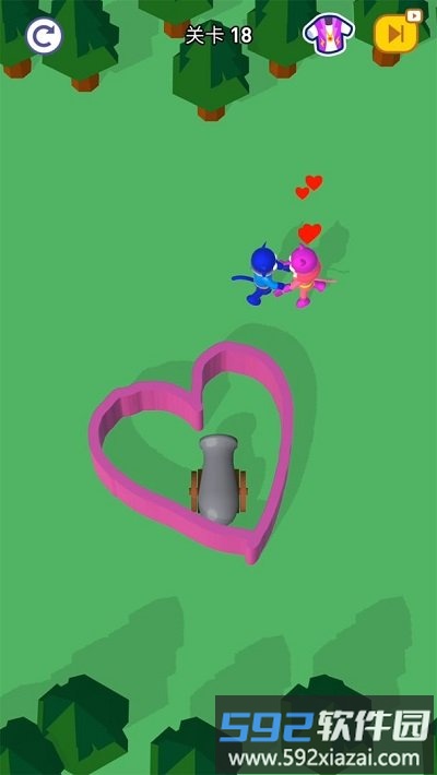 救救小情侣画线游戏截图3