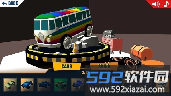 特技赛车比赛游戏截图4