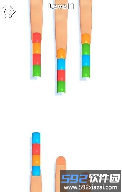 指甲分类游戏(nail sort)截图3