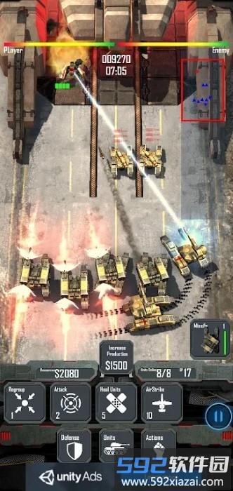 机甲前线突击坦克rts游戏(mech front assault)截图1