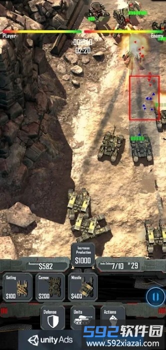 机甲前线突击坦克rts游戏(mech front assault)截图3