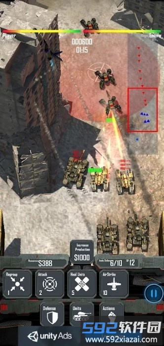 机甲前线突击坦克rts游戏(mech front assault)截图4