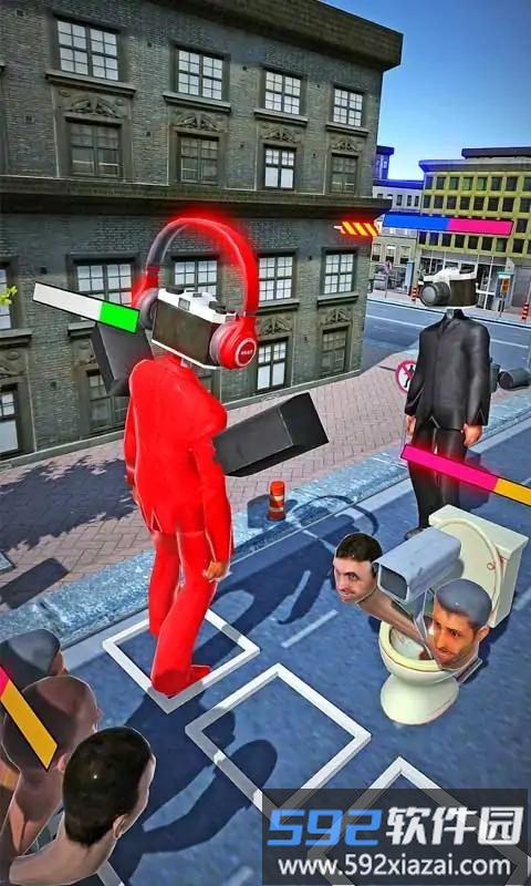 厕所怪物合并战斗官方版截图1